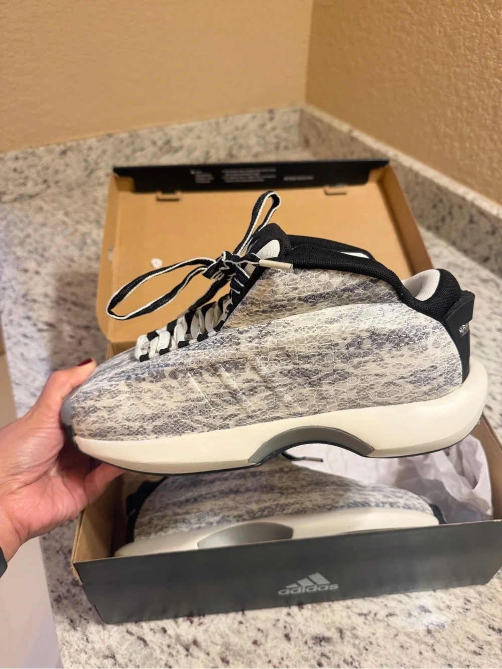 adidas Crazy 1 'Snakeskin' basketball shoes